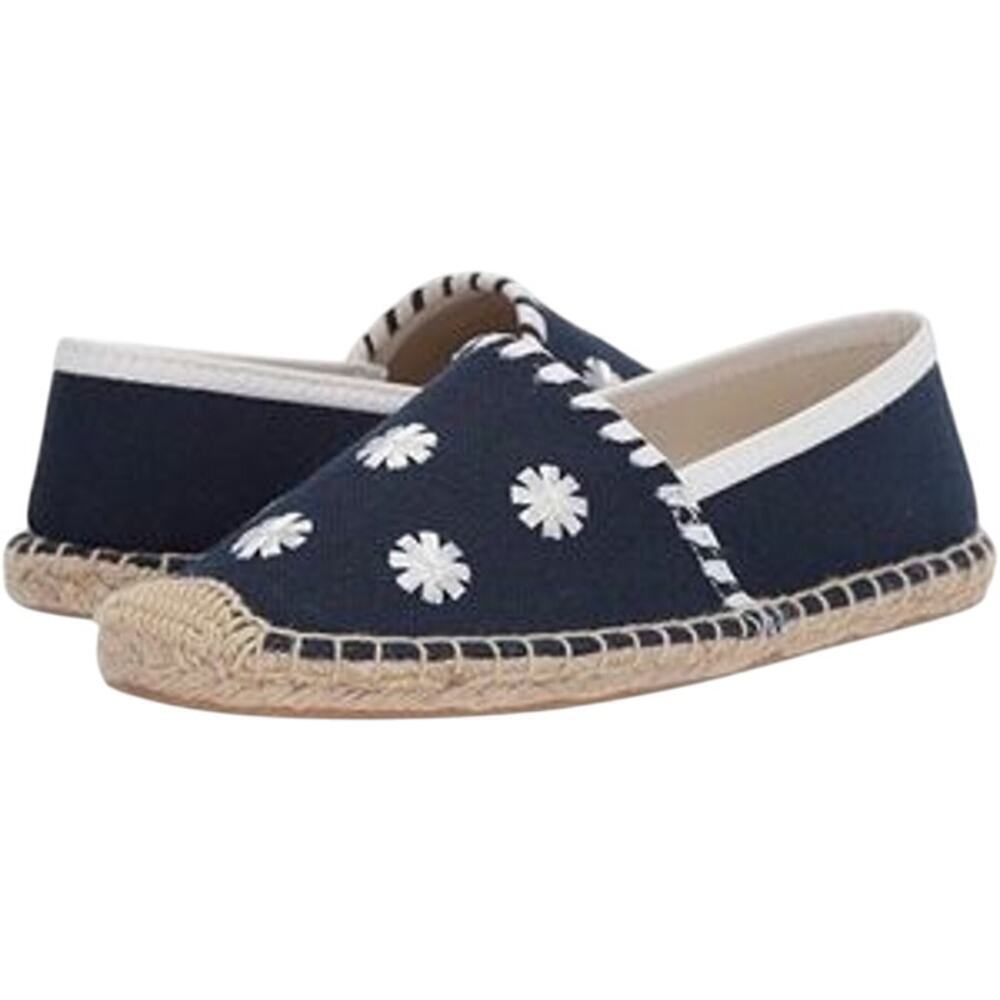 NWT Jack Rogers Kids' Midnight Navy Miss Palmer Espadrille Flats Size 4M